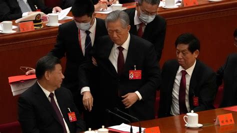 thatstamil|Whats going on with Hu Jintao being escorted out of the CPC